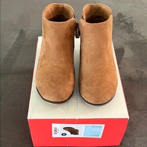 Cat & Jack Light Brown Suede Boots